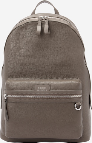 TOMMY HILFIGER Backpack in Grey: front