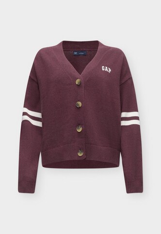 Cardigan GAP en rouge : devant