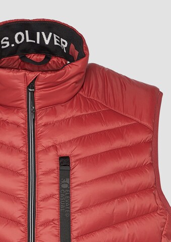 Gilet s.Oliver en rouge