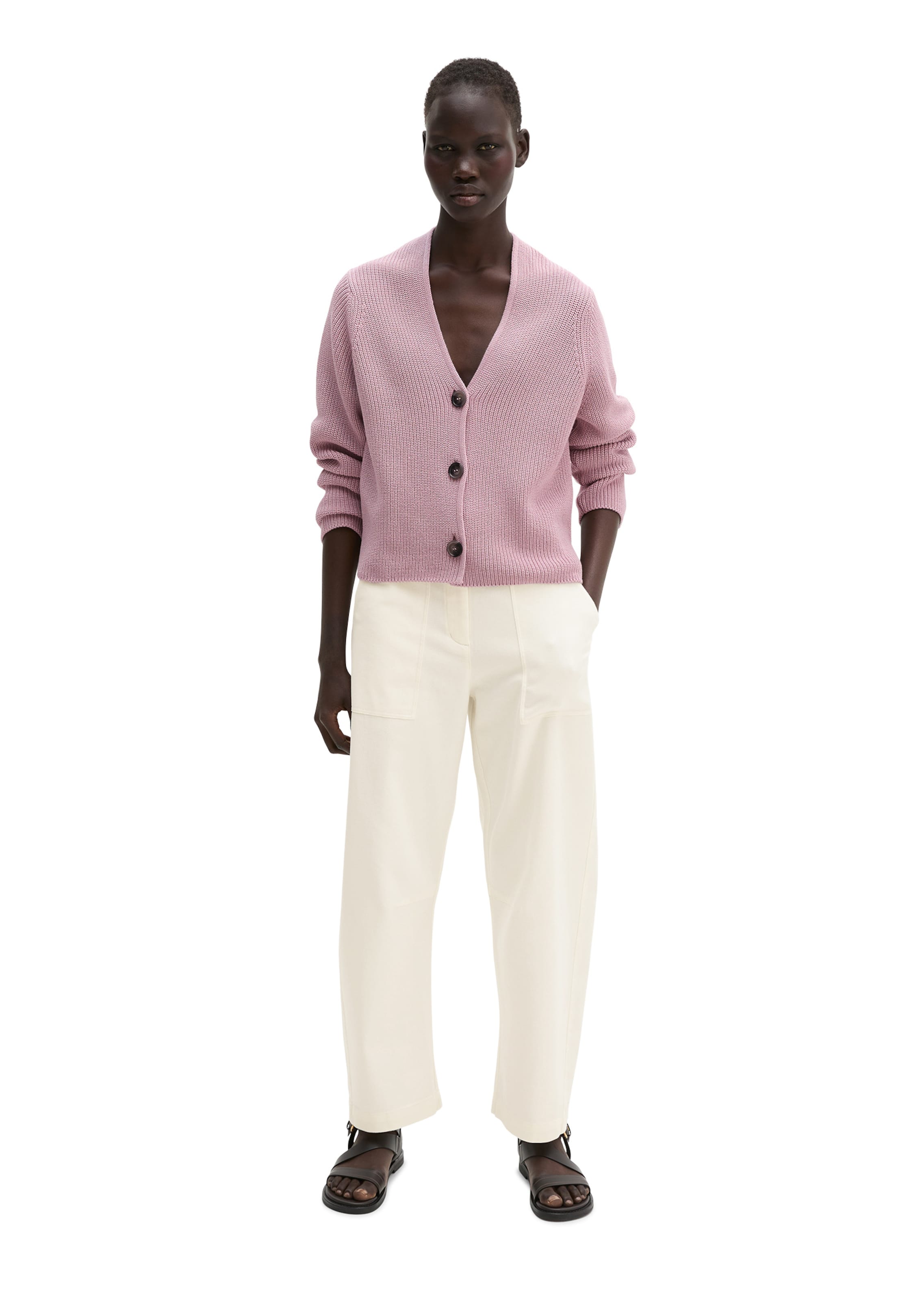 Marc O'Polo Knit cardigan in Purple
