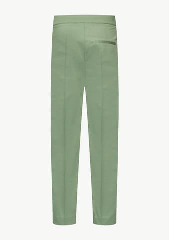 s.Oliver BLACK LABEL Tapered Pantalon in Groen