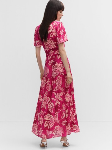 Robe 'Guapa' MANGO en rose