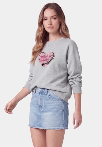 MYMO - Sweatshirt em cinzento: frente