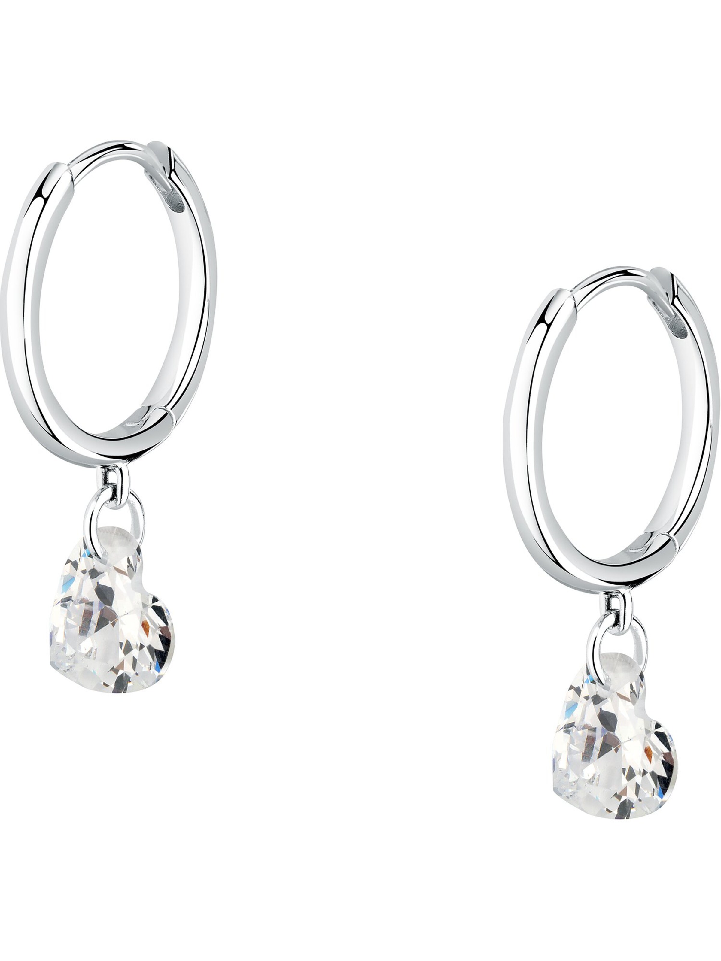 La Petite Story Ohrringe in Silber: Vorderseite