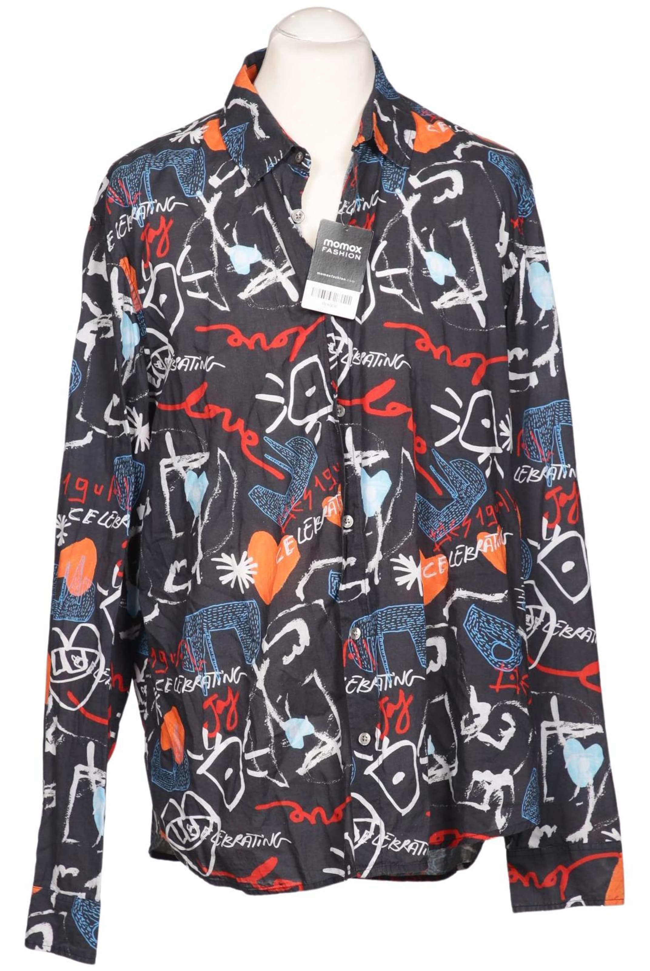 Desigual Button Up Shirt in XXL in Mixed colors: front