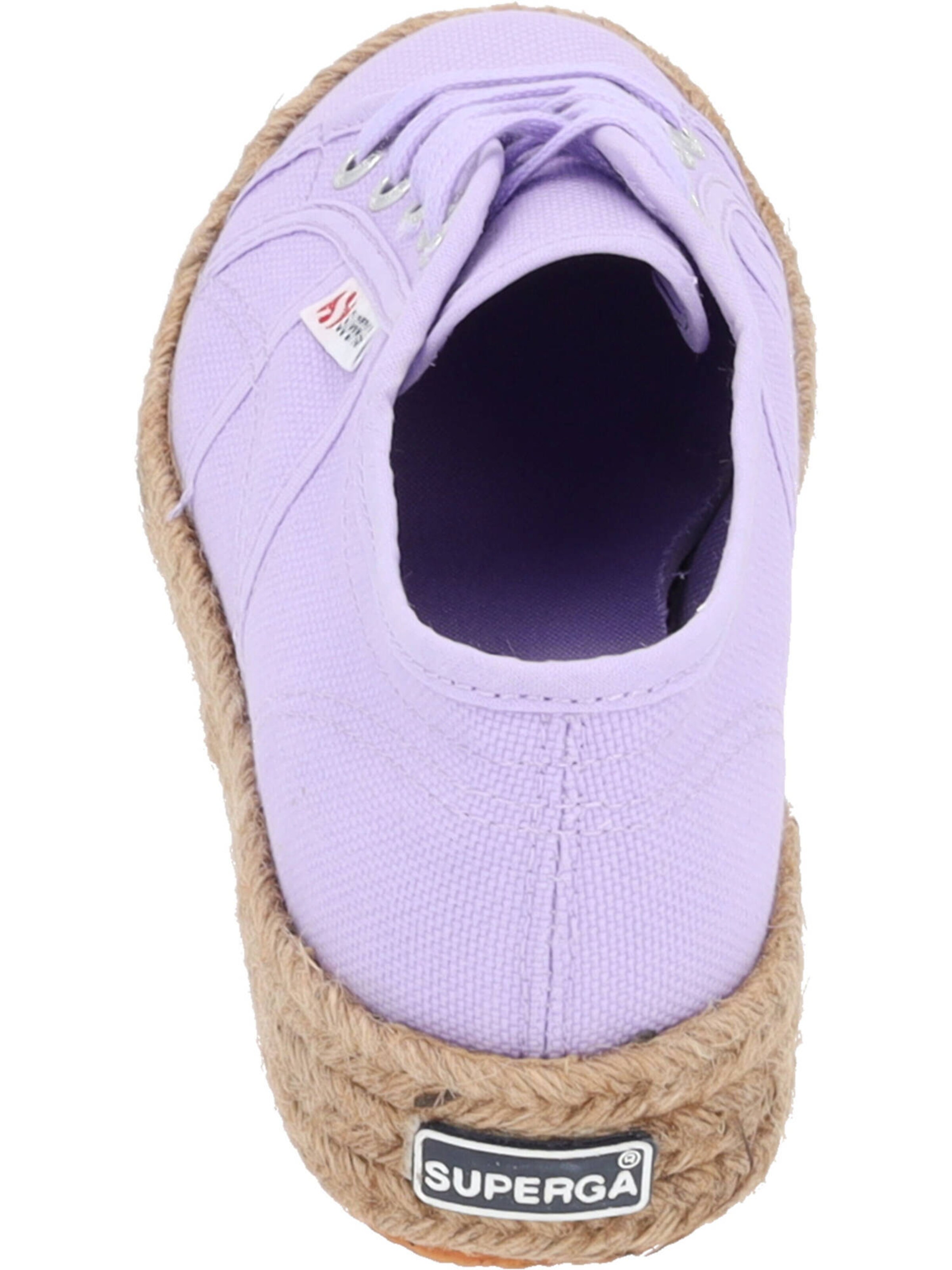 SUPERGA Platform trainers in Purple