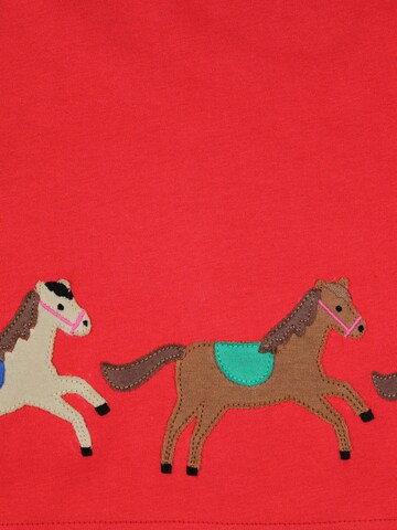 Toby Tiger Dress 'Pferde' in Red