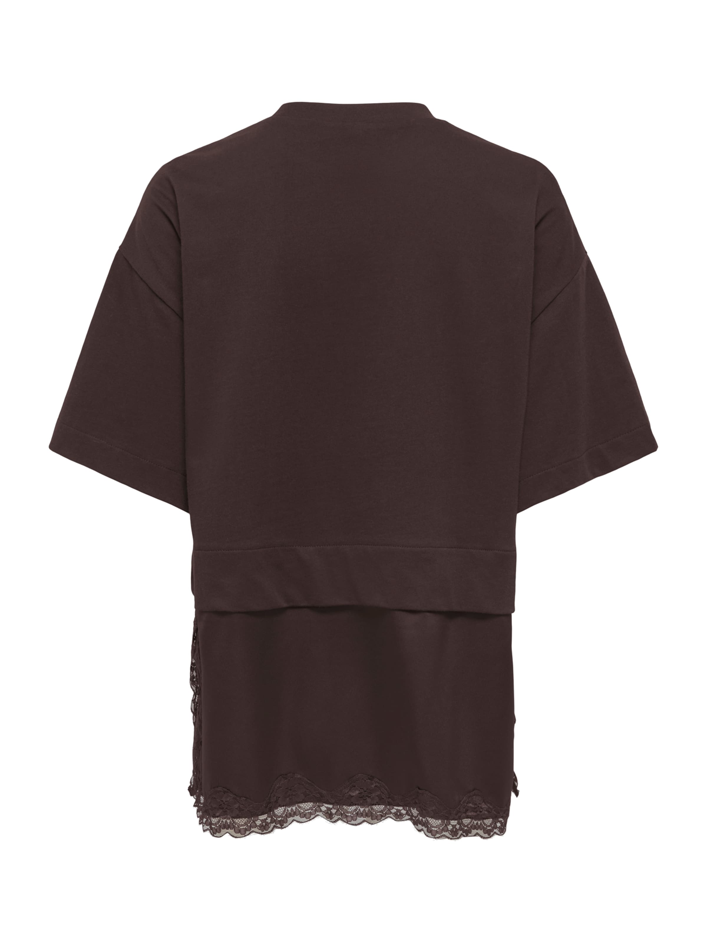 ONLY T-shirt 'ONLMexa' i brun