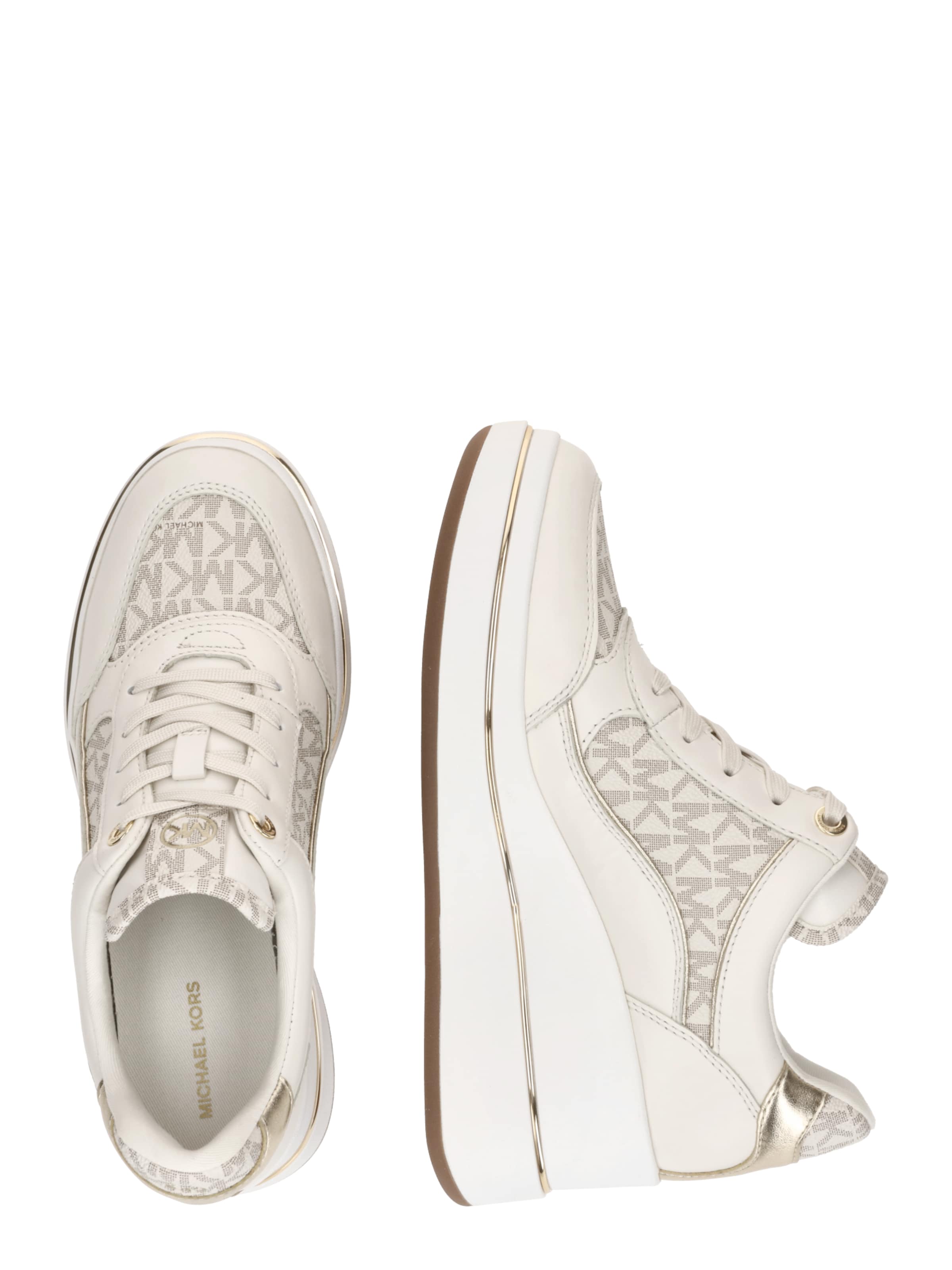 MICHAEL Michael Kors Σνίκερ χαμηλό 'EMMY' σε μπεζ