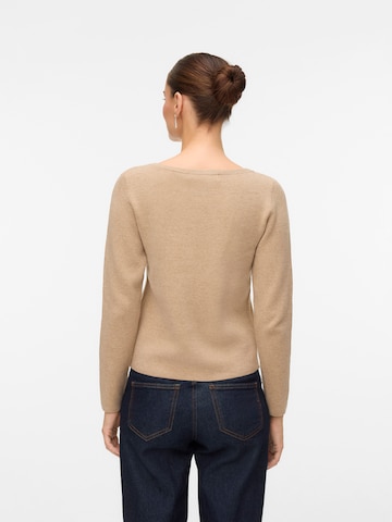 VERO MODA Neulepaita 'VMGOLD NEEDLE' värissä beige