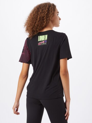 NIKE Funktionsshirt 'City Sleek London' in Schwarz