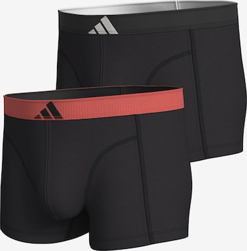 ADIDAS SPORTSWEAR Boxer shorts ' Dynamic Stretch Cotton ' in Black: front