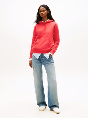 Tommy Jeans Mikina – červená