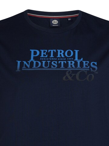 Petrol Industries T-shirt i blå