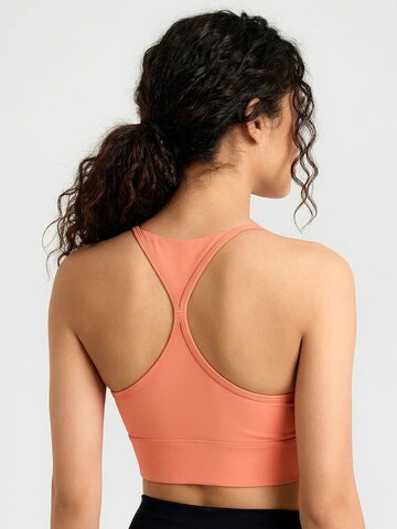 Tommy Life Classic Bra 'TOMMY Damen-Figurbetontes Crop-Active-Top' in Orange