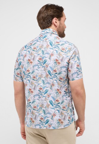 ETERNA Comfort fit Button Up Shirt in Blue