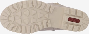 Rieker Schnürstiefelette in Beige