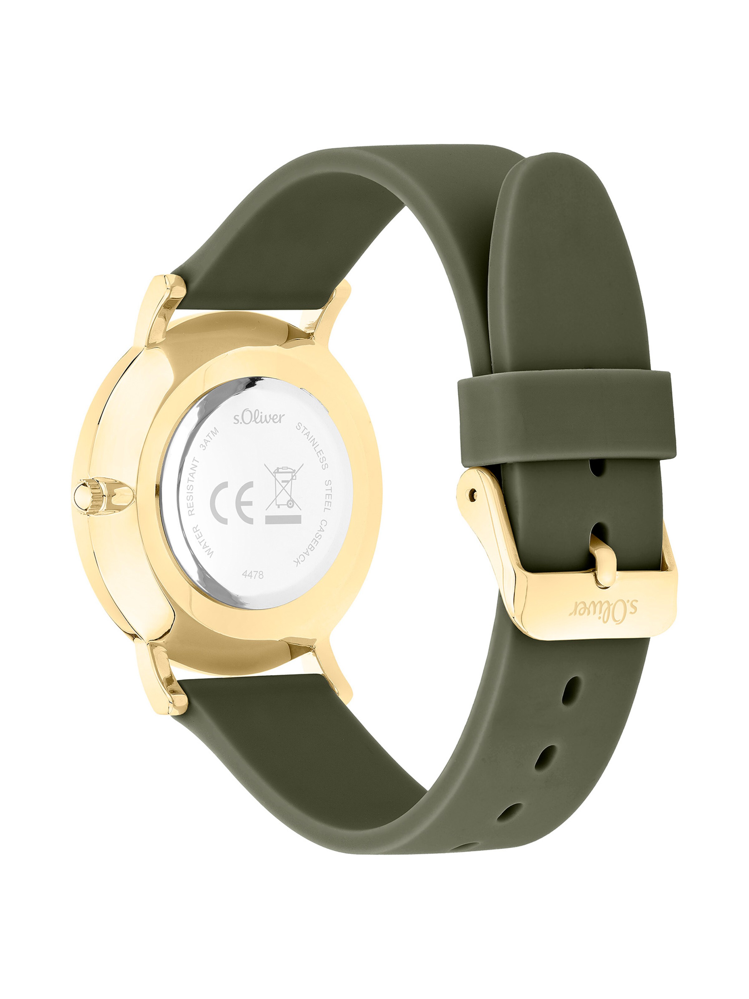 s.Oliver Analog Watch in Green