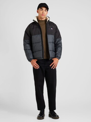 Tommy Jeans Winter Jacket in Black
