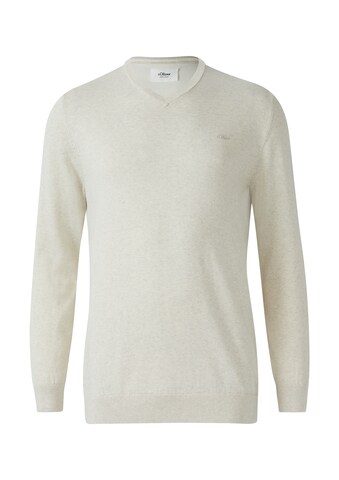 Pull-over s.Oliver en beige : devant