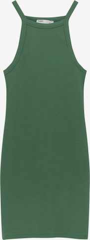 Robe Pull&Bear en vert : devant