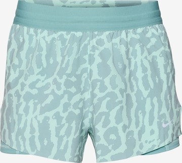 NIKE Urheiluhousut 'Swift' värissä vihreä: etupuoli