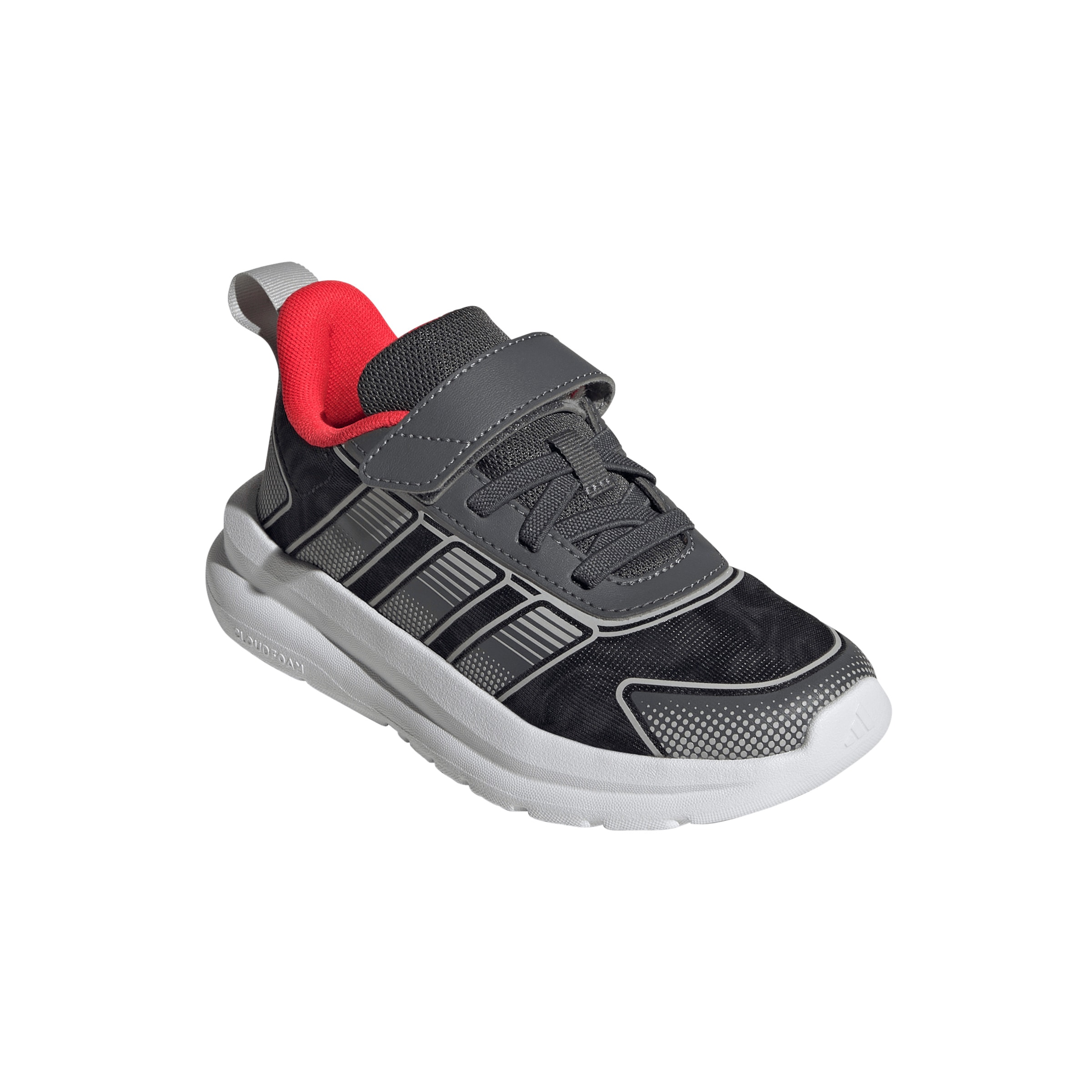 ADIDAS SPORTSWEAR Tenisky 'TENSAUR RUN 4.0 EL C' – šedá: přední strana