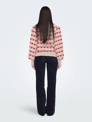 JDY Sweater 'JDYSIGRID' in Grey