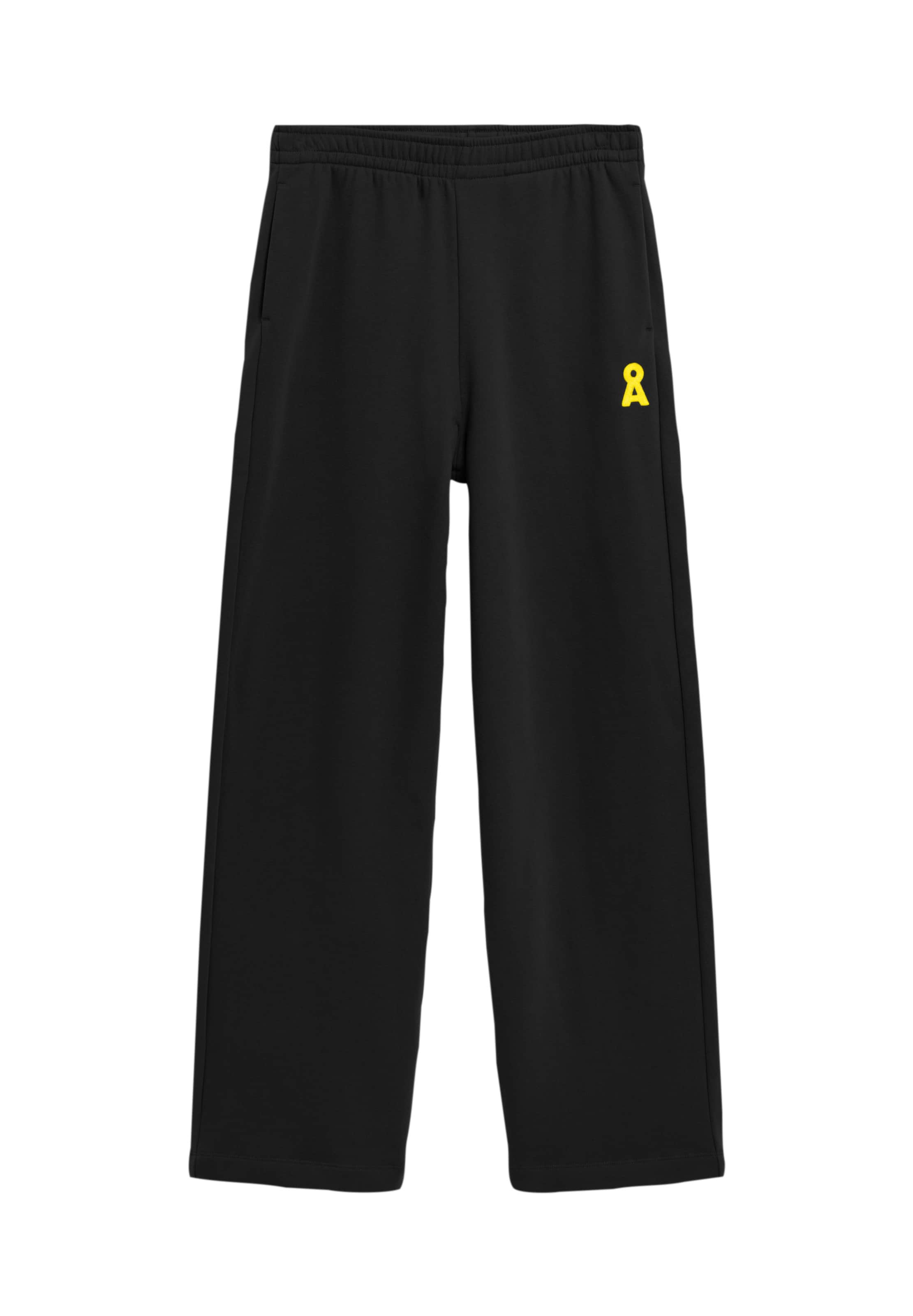 Loosefit Pantalon 'ICONIC Å IVAARA' ARMEDANGELS en noir : devant