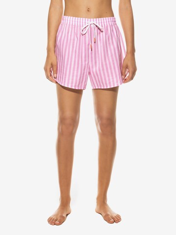 Mey Short Pajama Set 'Ailina' in Pink: front