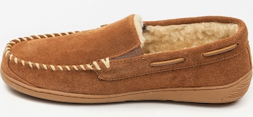 Gooce Moccasin 'Keith' in Brown: front
