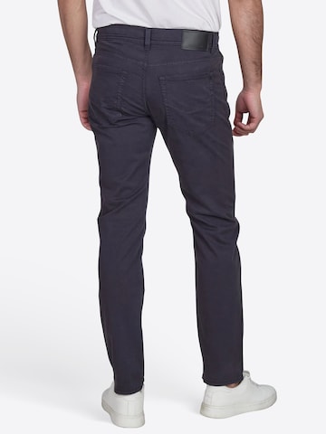 Coupe slim Jean 'Lyon' PIERRE CARDIN en bleu