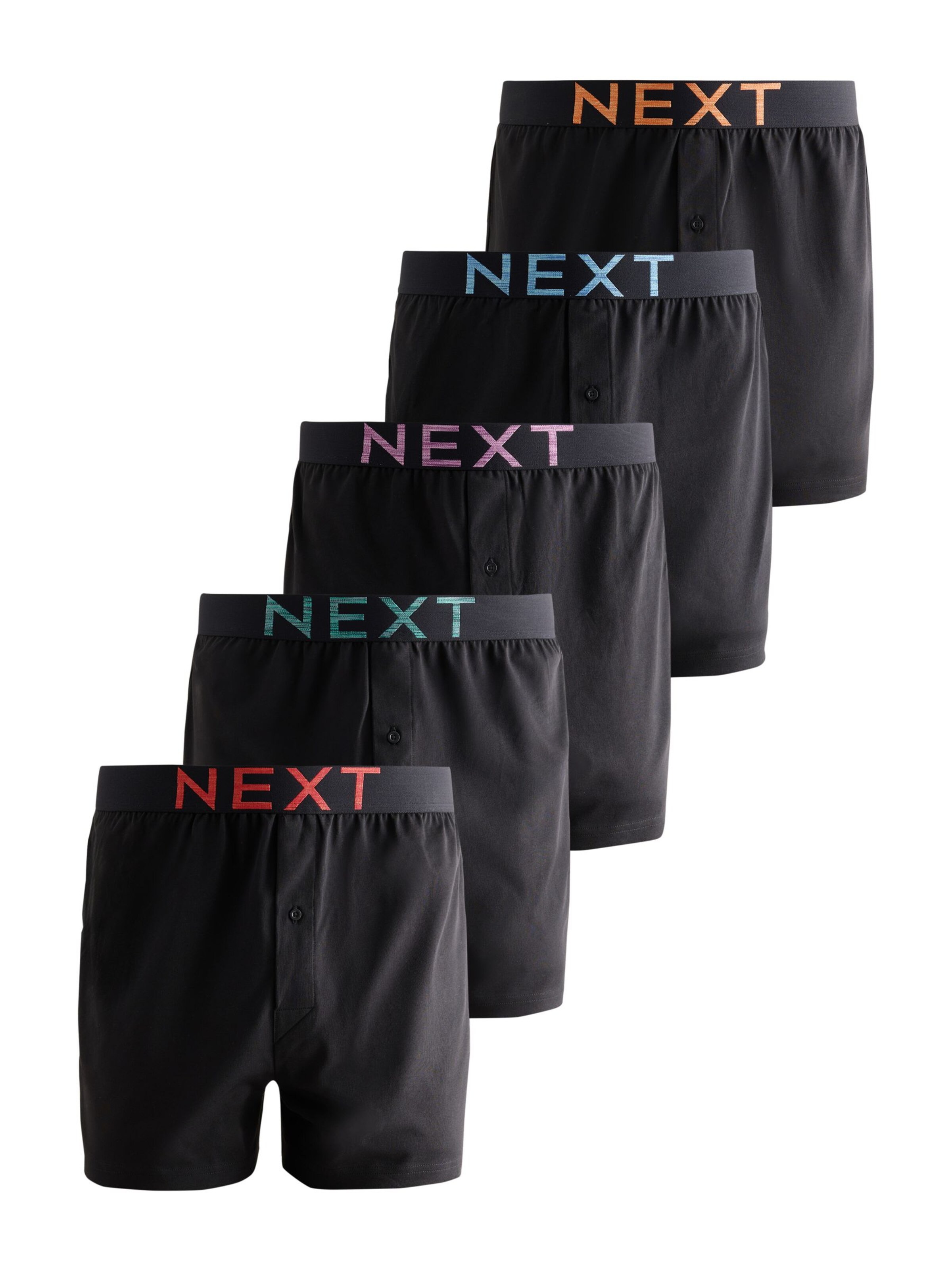 Next Boxerky – černá: přední strana