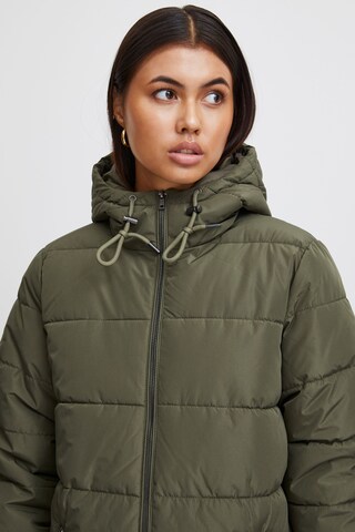 ICHI Winter Jacket 'zelano Ja2' in Green