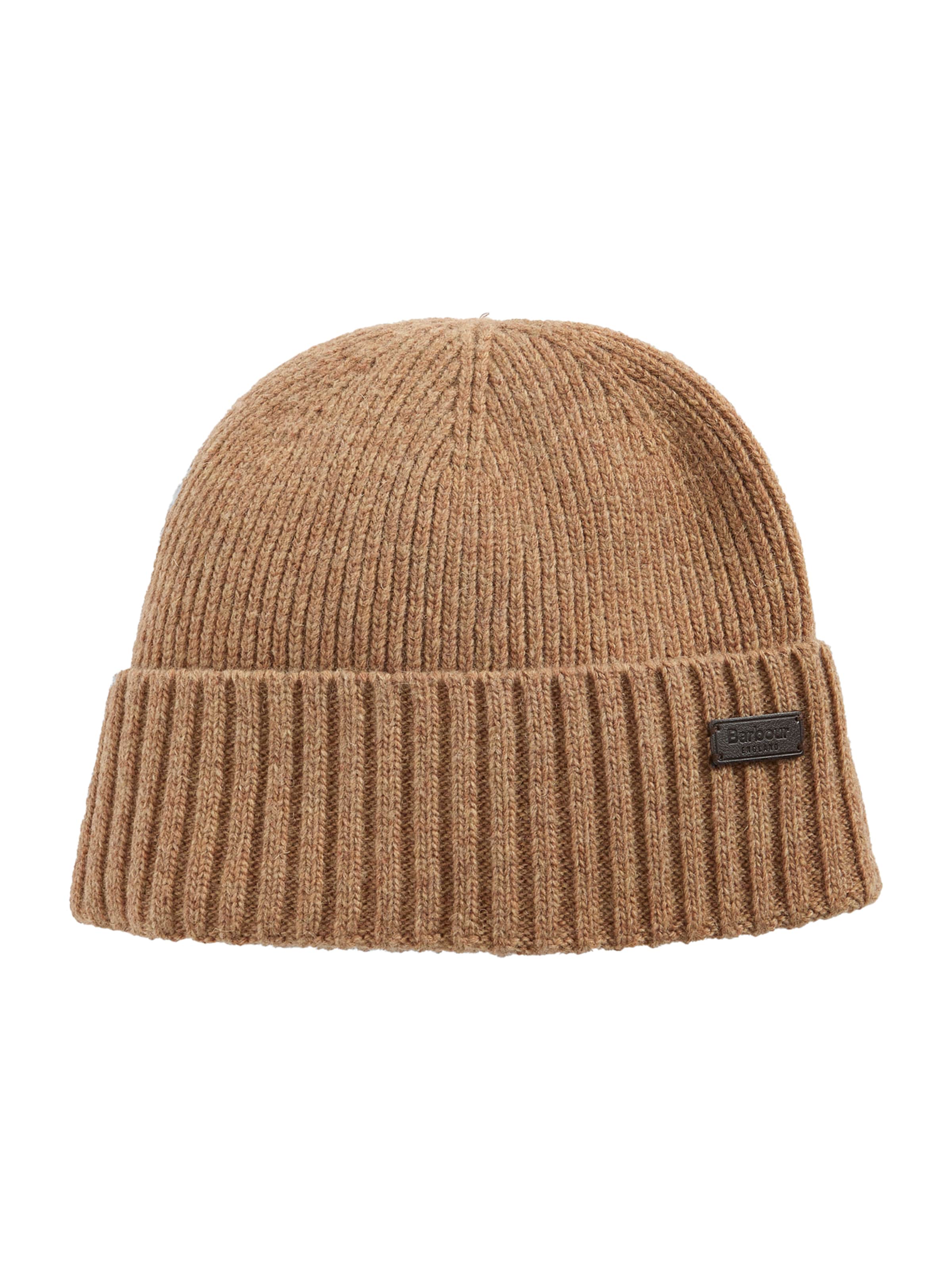 Barbour Beanie 'Carlton' in Brown: front
