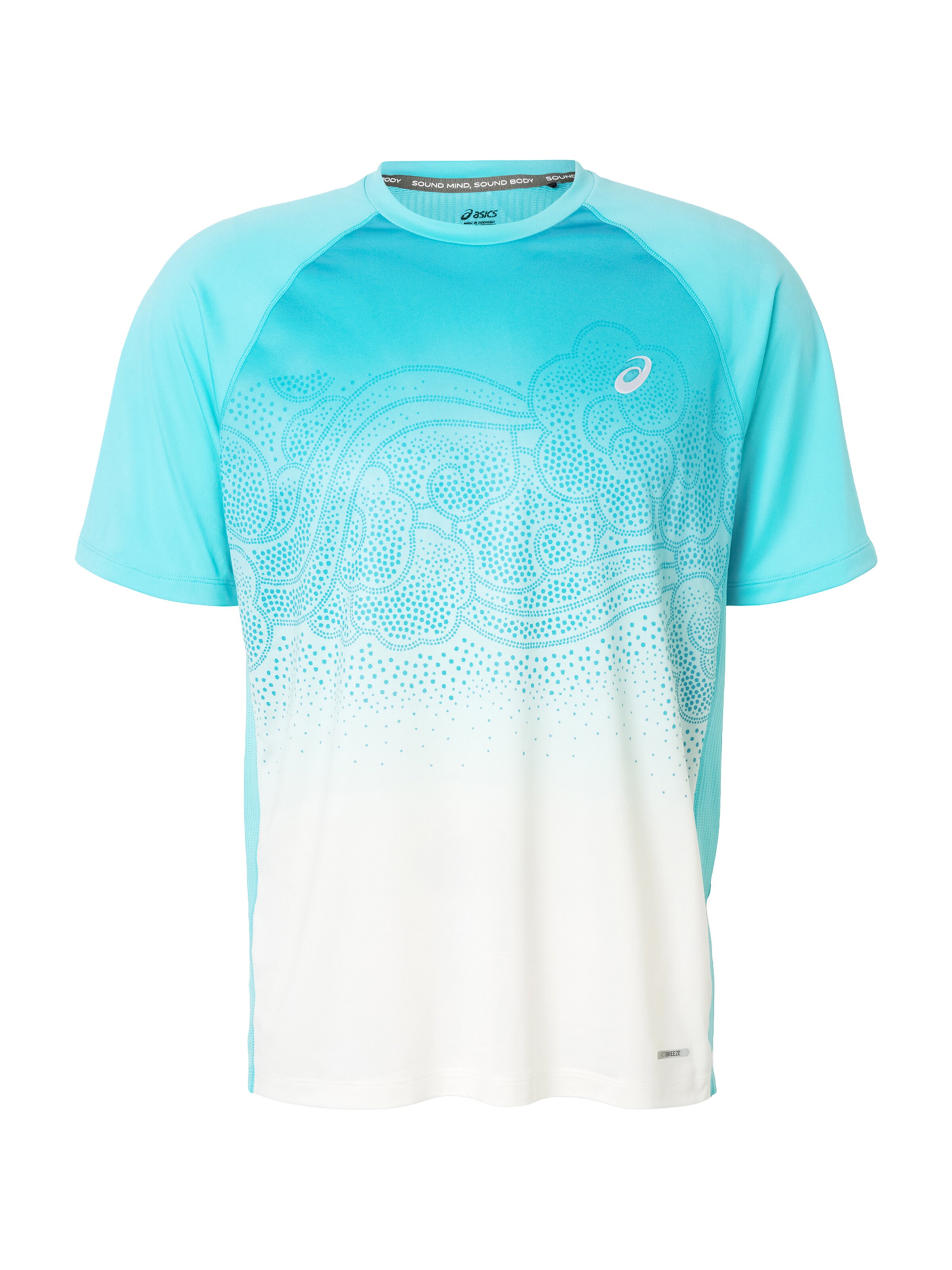 ASICS Funktionsshirt 'ROAD' in Blau: Vorderseite