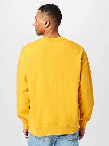 LEVI'S ® Sweatshirt 'Gold Tab™ Crewneck' in Orange