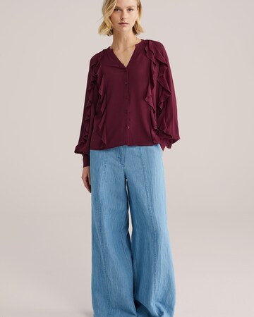 WE Fashion Блузка в Красный