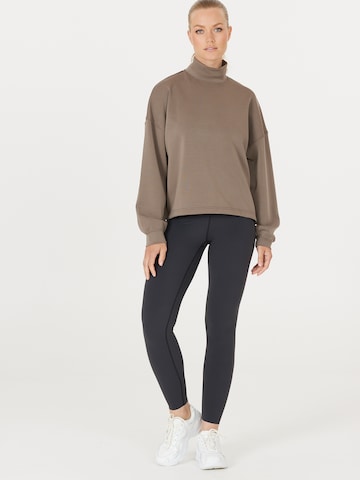 Athlecia Skinny Sporthose 'Stay' in Schwarz