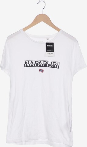 NAPAPIJRI T-Shirt XL in Weiß: predná strana