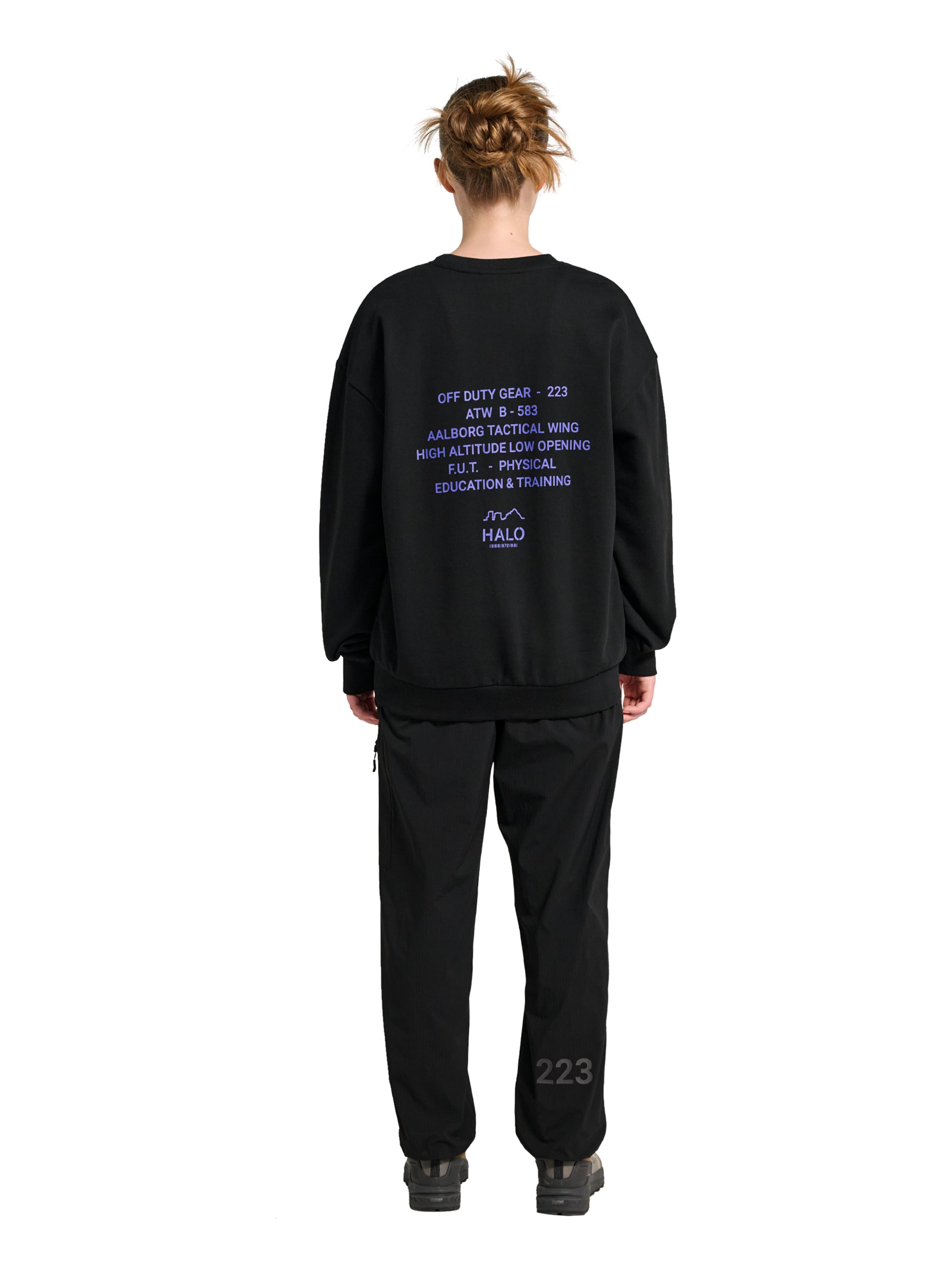 HALO Sweatshirt in Black