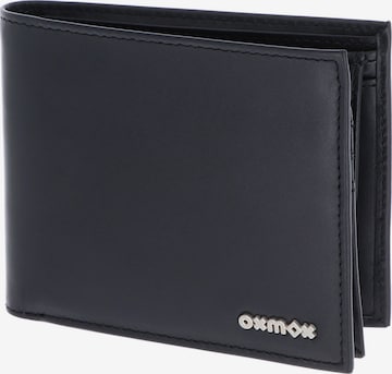 Portamonete di OXMOX in nero: frontale