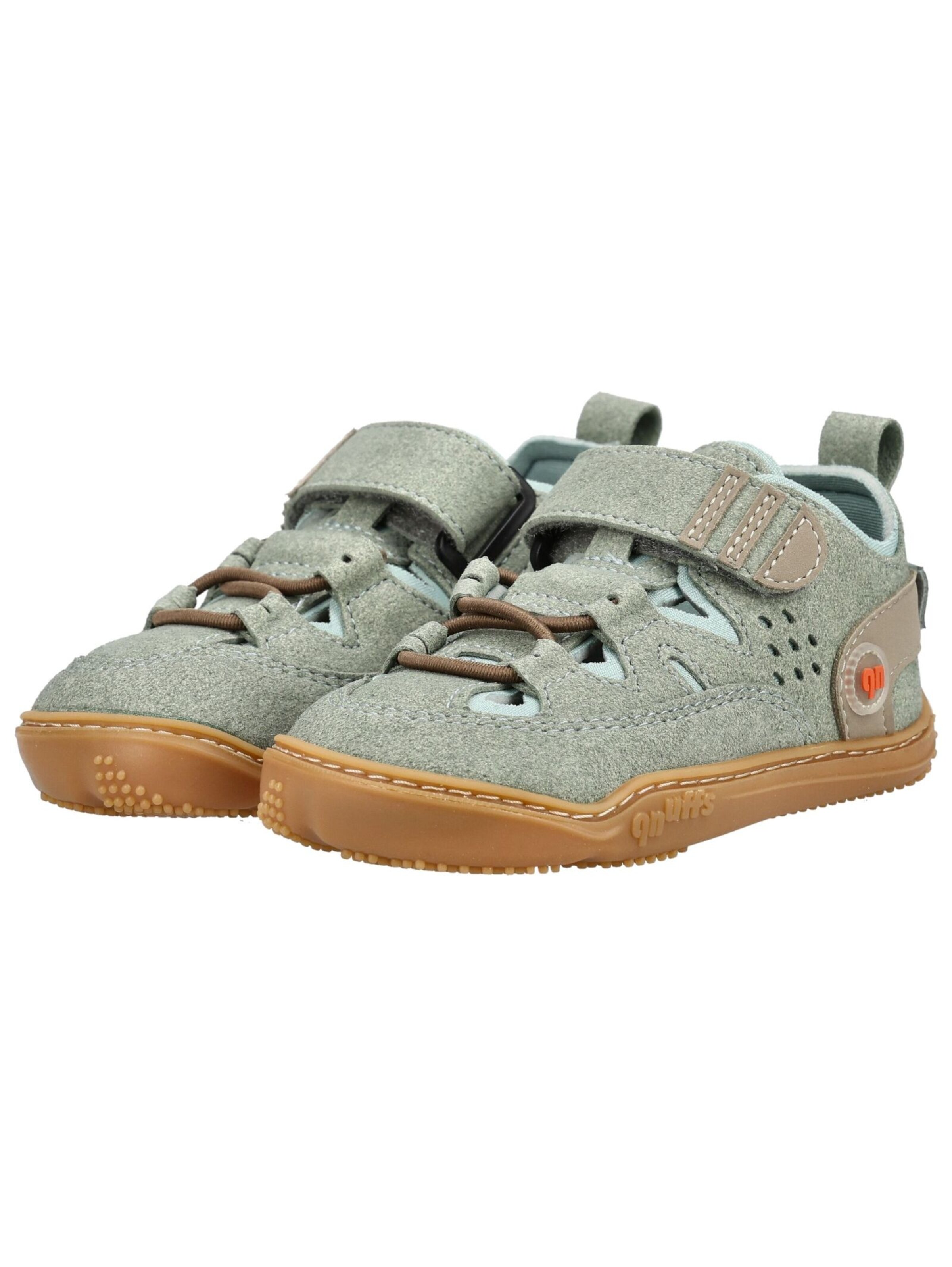 Qnuffs Sandale 'Lerche' in Grau