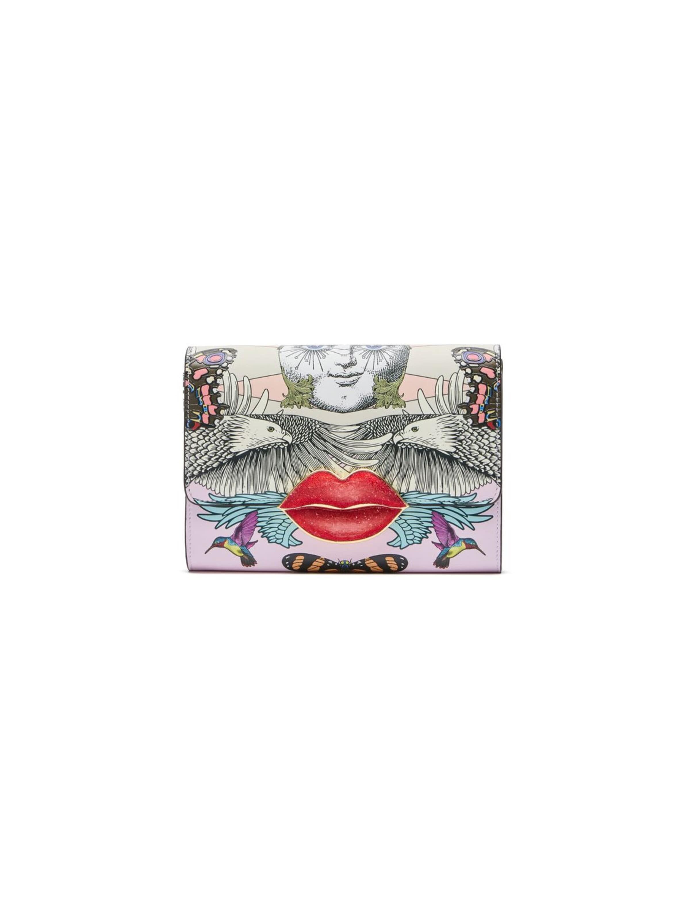 Pochette 'Lady Bacio' di Braccialini in colori misti: frontale