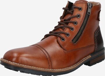 Rieker Veterboots in Bruin: voorkant