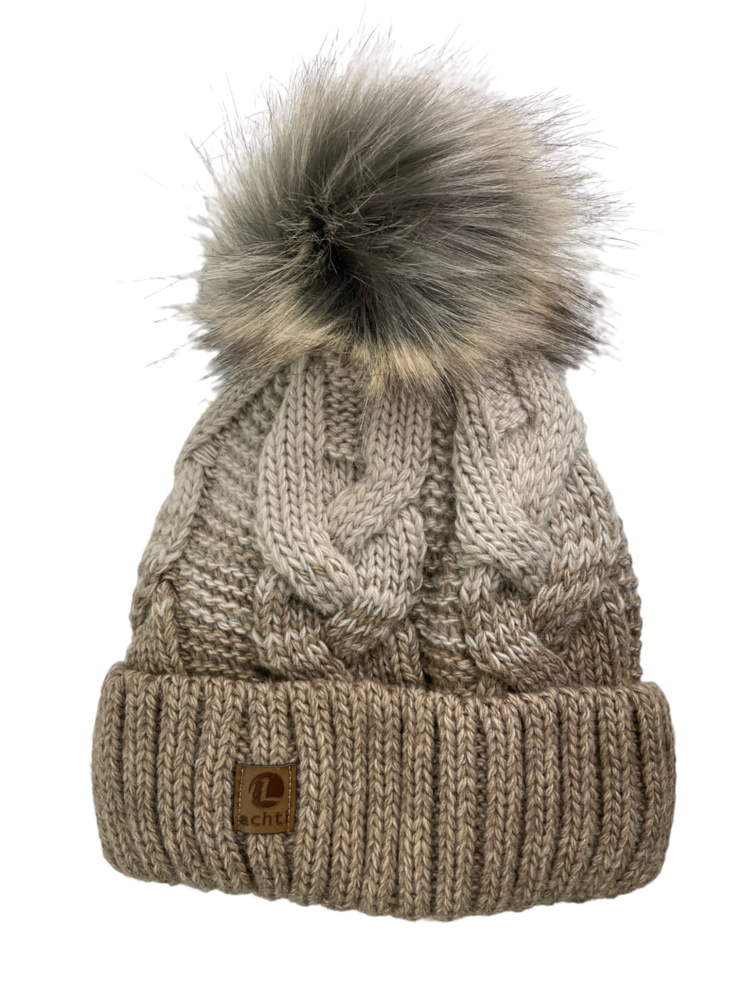 Kumixi Beanie 'Set' in Beige