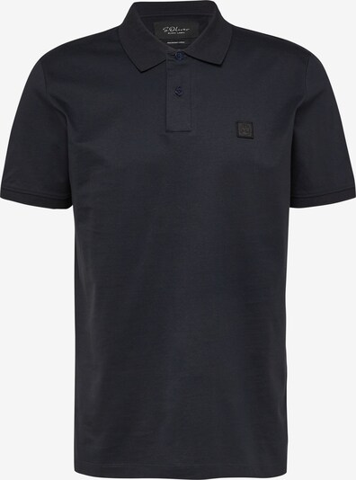 s.Oliver BLACK LABEL Polo-Shirt in L in navy, Produktansicht