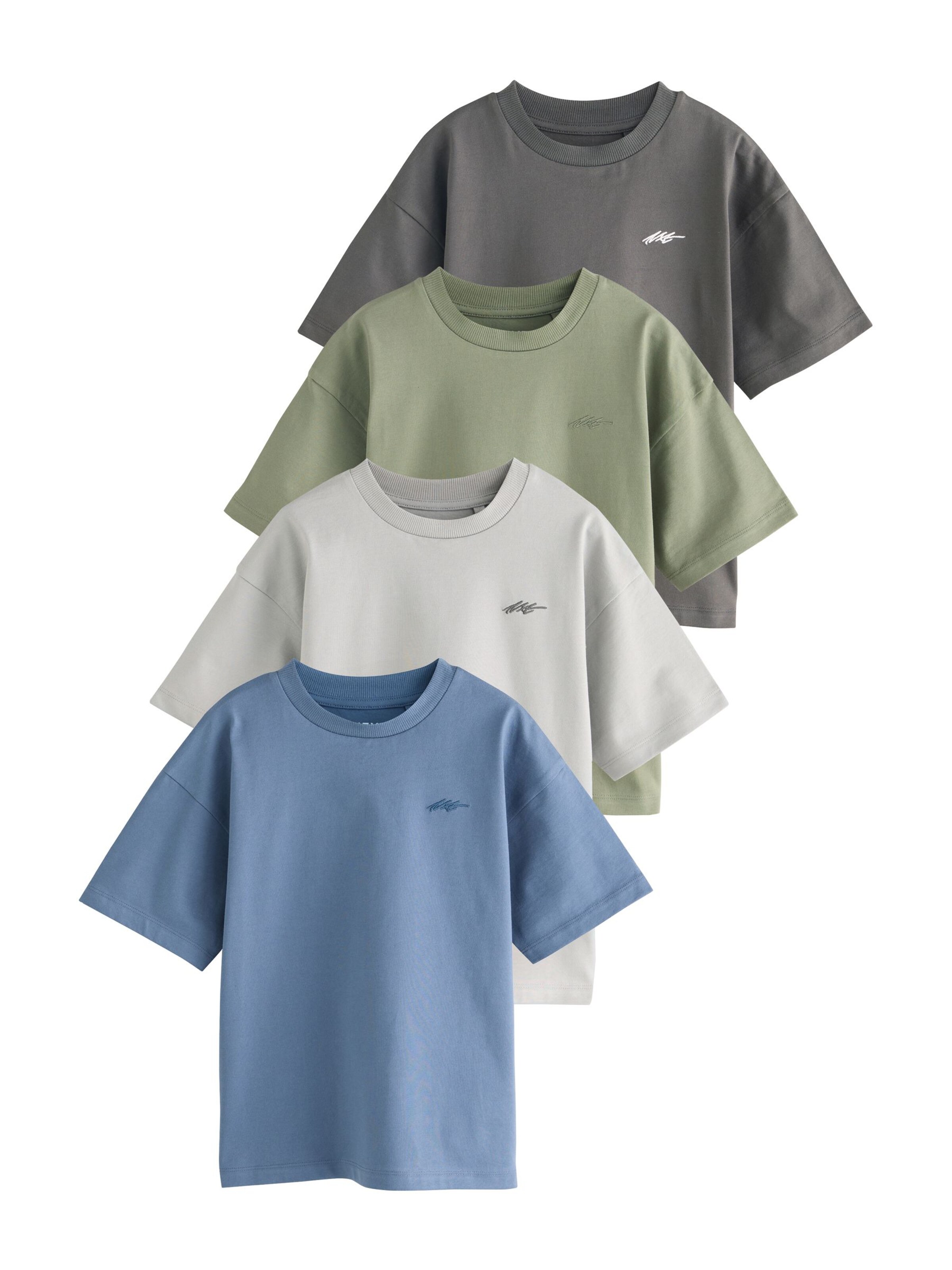 Next Shirt in Blue: front