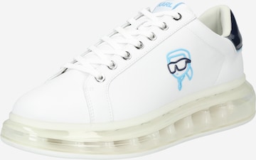 Karl Lagerfeld Sneakers laag in Wit: voorkant