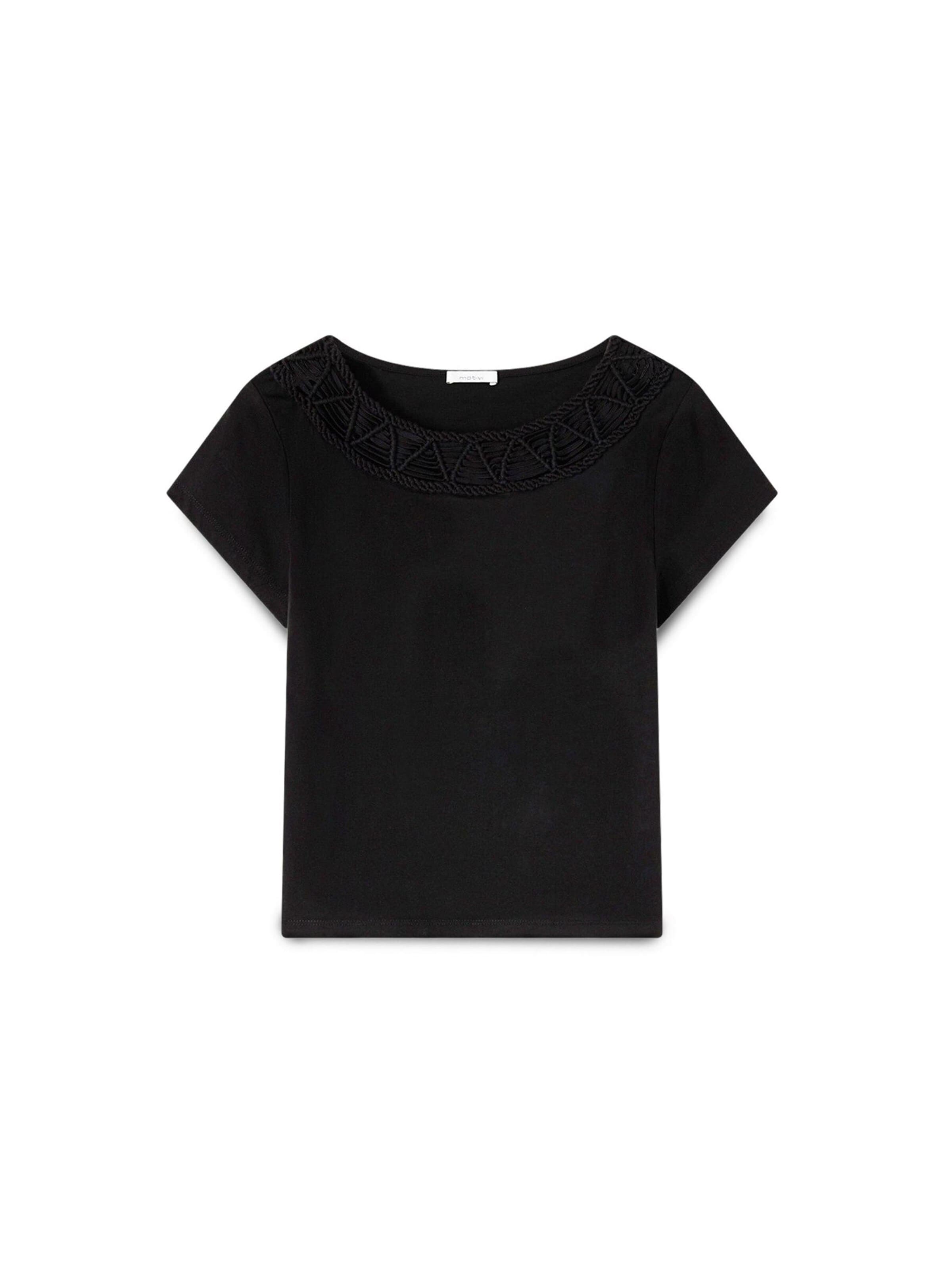 MOTIVI Shirt in S-M/Regular in Black, Item view